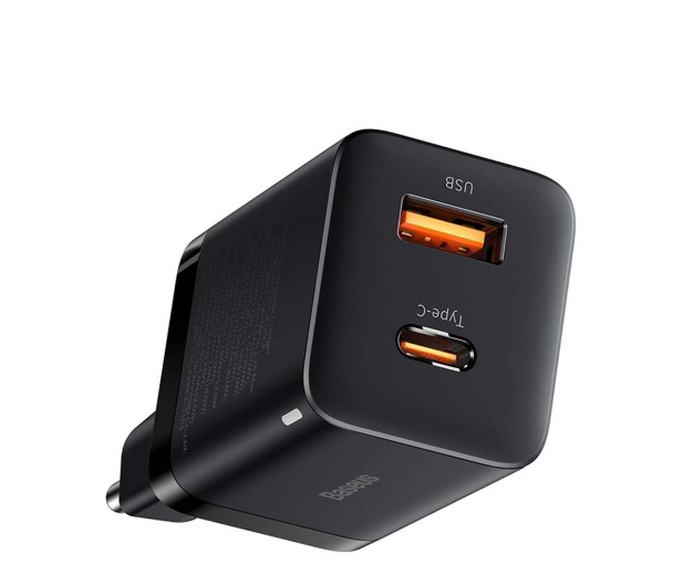 BASEUS sieciowa Super Si Pro Quick Charger 1xUSB 1xUSB-C 30W (czarna) CCSUPP-E01 - 1194211 - zdjęcie 4
